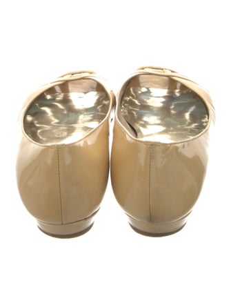 Stuart Weitzman Patent Leather Ballet Flats