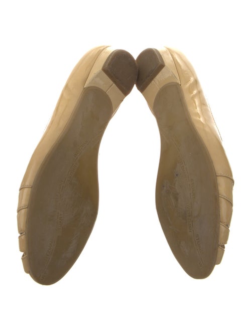 Stuart Weitzman Patent Leather Ballet Flats