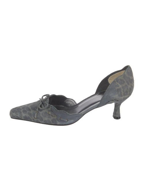 Stuart Weitzman Animal Print D'Orsay Pumps