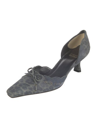 Stuart Weitzman Animal Print D'Orsay Pumps
