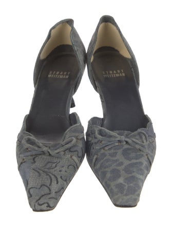 Stuart Weitzman Animal Print D'Orsay Pumps