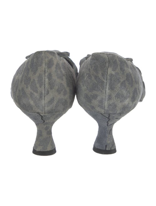 Stuart Weitzman Animal Print D'Orsay Pumps