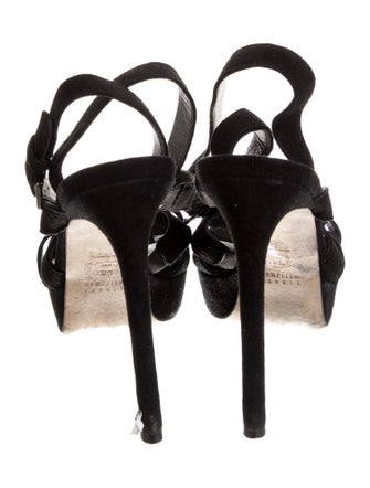 Stuart Weitzman Suede Sandals