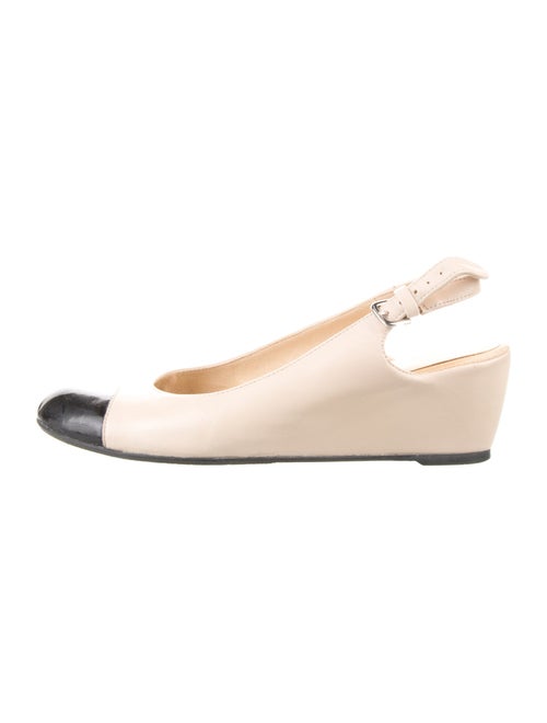 Stuart Weitzman Leather Slingback Pumps