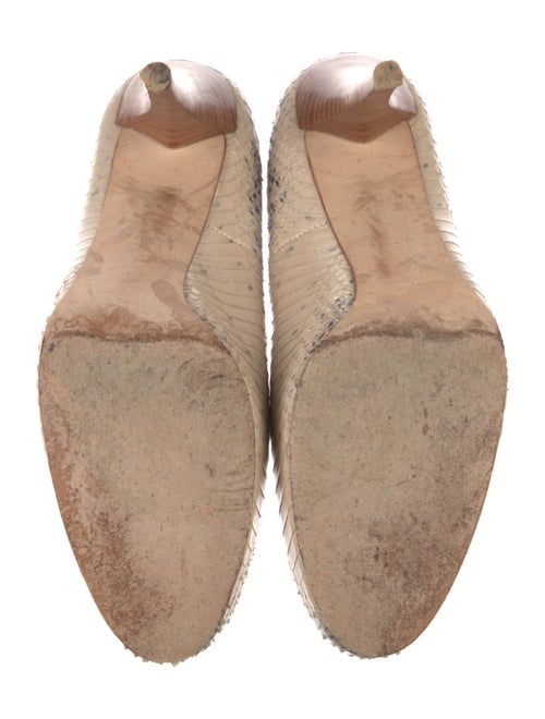 Stuart Weitzman Snakeskin Animal Print Pumps