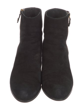 Stuart Weitzman Suede Tassel Accents Boots
