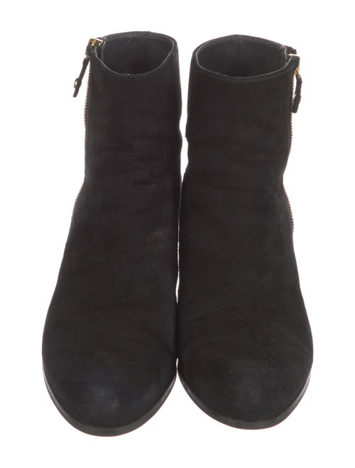 Stuart Weitzman Suede Tassel Accents Boots