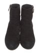 Stuart Weitzman Suede Tassel Accents Boots
