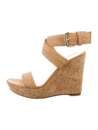 Stuart Weitzman Braided Accents Sandals
