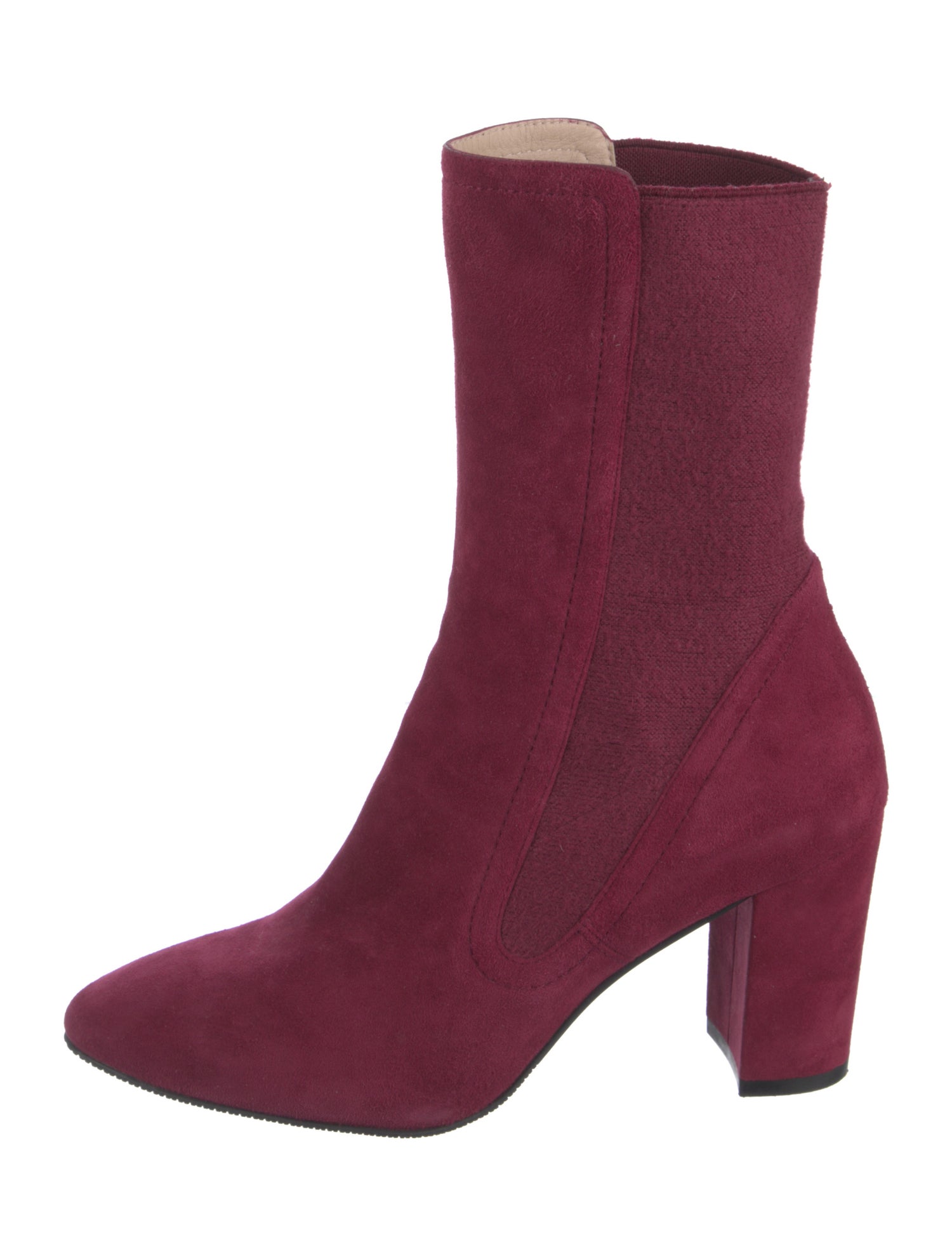 Stuart Weitzman Suede Sock Boots