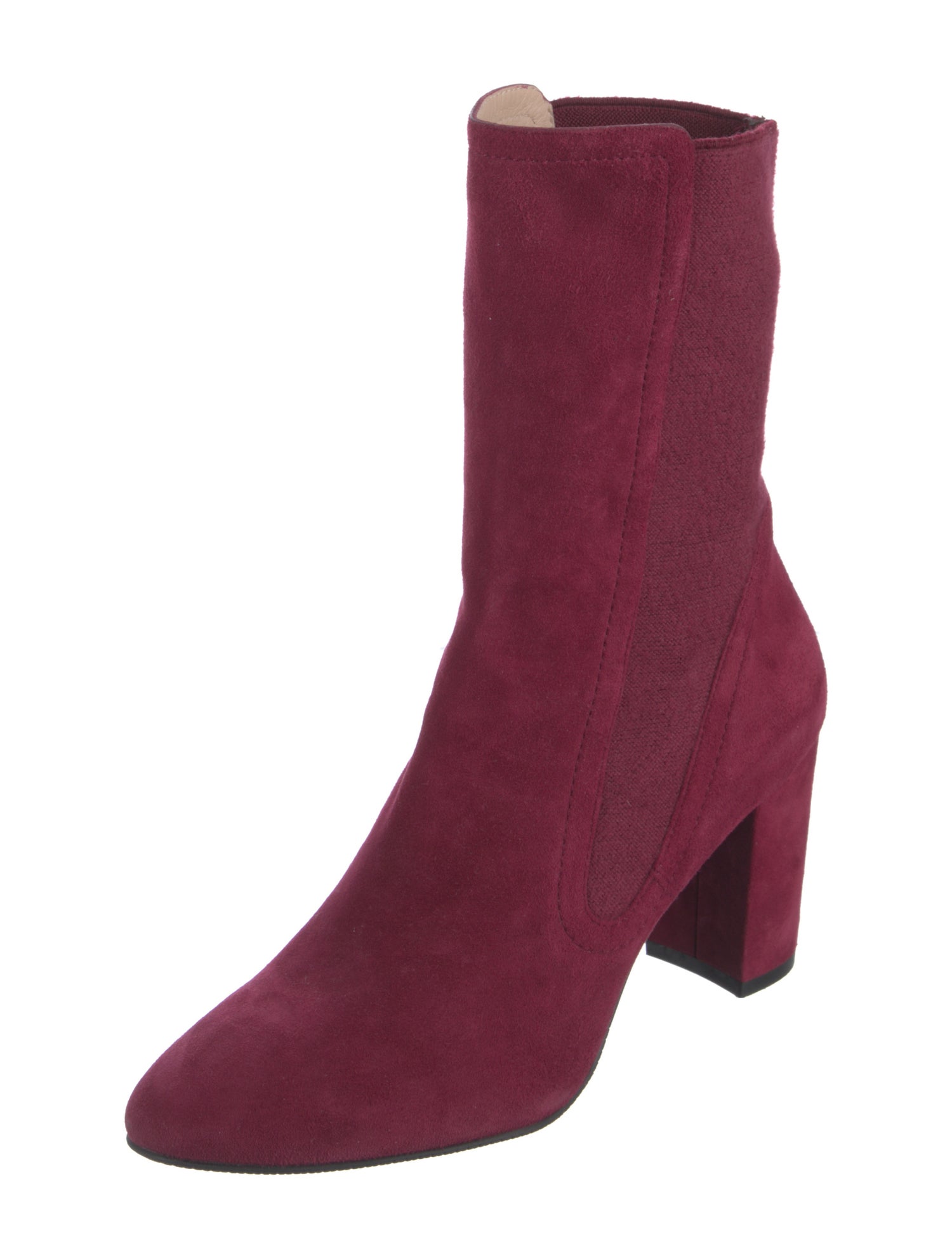 Stuart Weitzman Suede Sock Boots