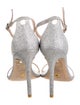 Stuart Weitzman Glitter Glitter Accents Sandals