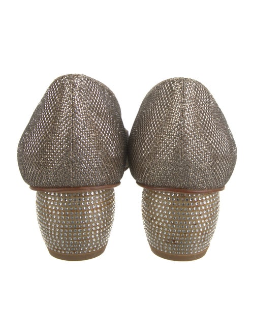 Stuart Weitzman Glitter Glitter Accents Pumps