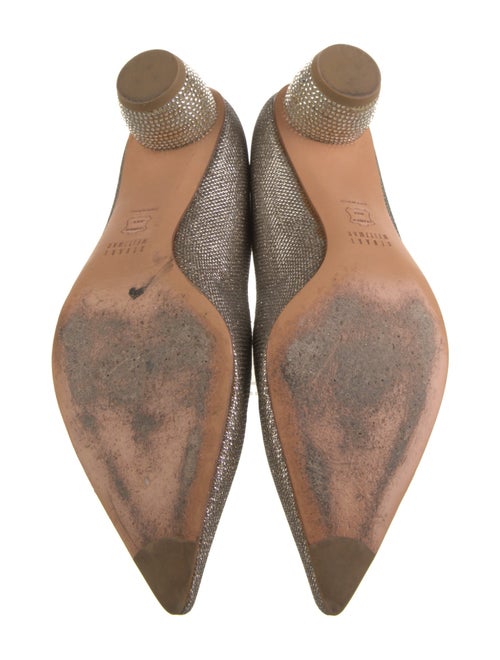 Stuart Weitzman Glitter Glitter Accents Pumps