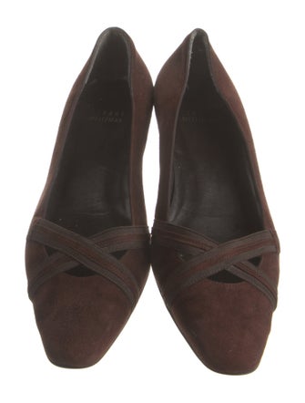 Stuart Weitzman Suede Mules