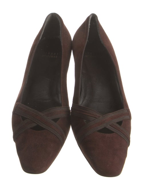 Stuart Weitzman Suede Mules
