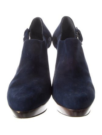 Stuart Weitzman Suede D'Orsay Pumps