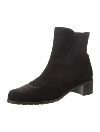 Stuart Weitzman Suede Chelsea Boots