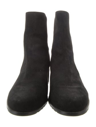 Stuart Weitzman Suede Chelsea Boots