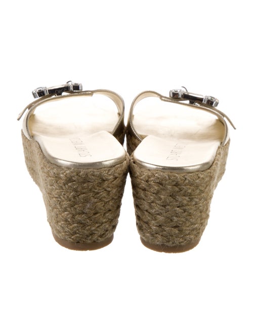 Stuart Weitzman Leather Mules
