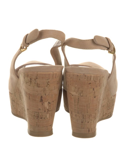 Stuart Weitzman Suede Slingback Pumps