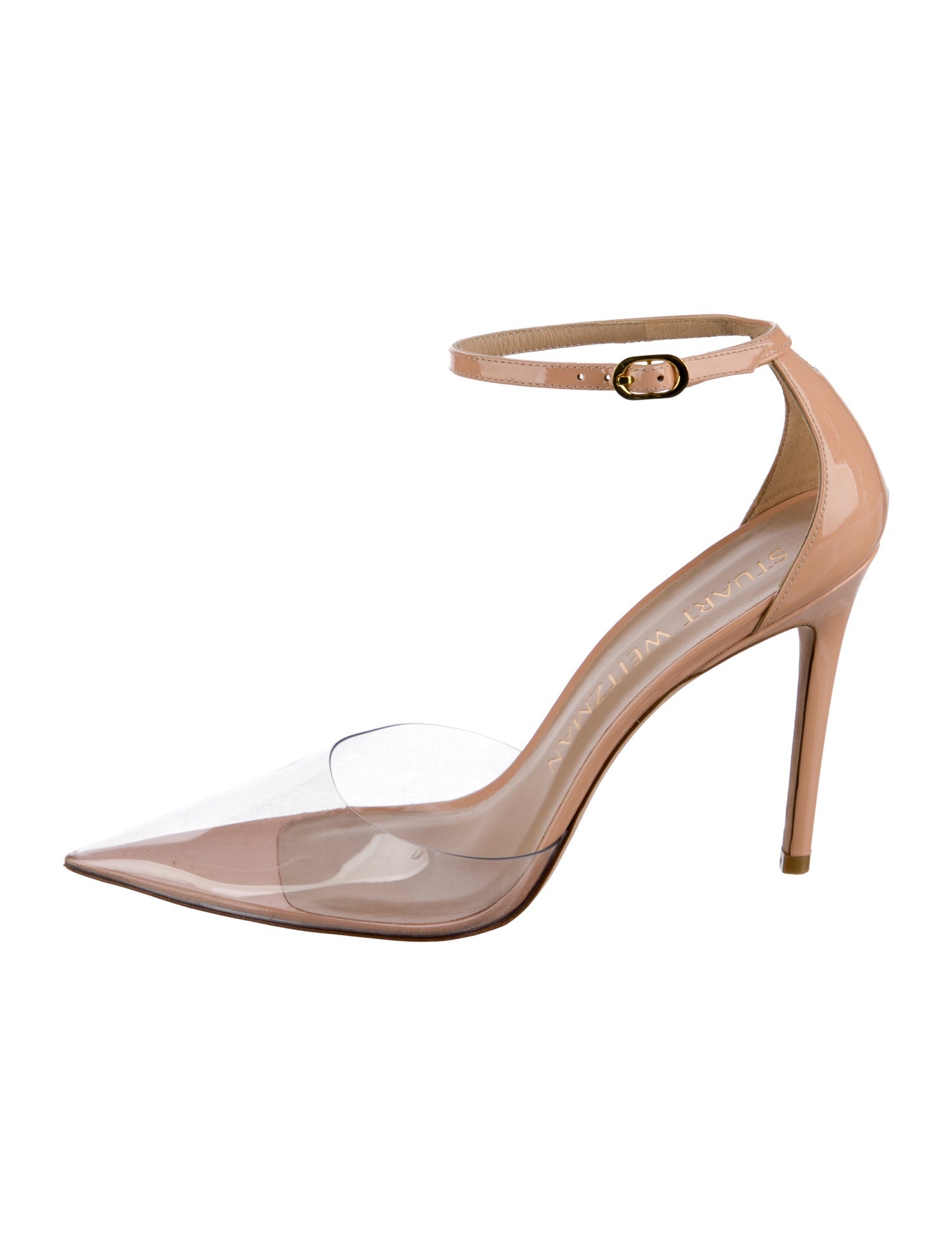 Stuart Weitzman Patent Leather D'Orsay Pumps