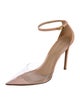 Stuart Weitzman Patent Leather D'Orsay Pumps