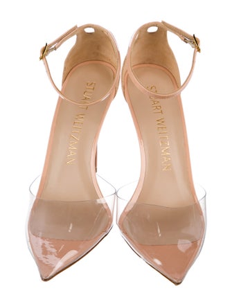 Stuart Weitzman Patent Leather D'Orsay Pumps