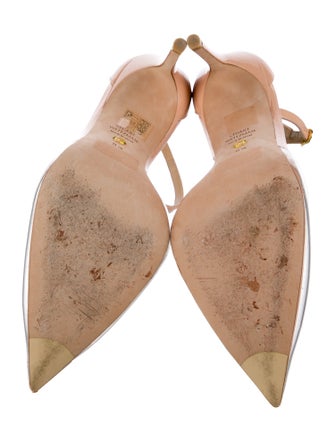 Stuart Weitzman Patent Leather D'Orsay Pumps