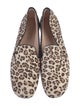 Stuart Weitzman Ponyhair Animal Print Loafers