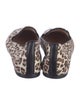 Stuart Weitzman Ponyhair Animal Print Loafers