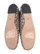 Stuart Weitzman Ponyhair Animal Print Loafers