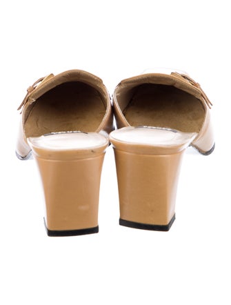 Stuart Weitzman Leather Mules