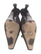 Stuart Weitzman Bow Accents Mules