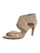 Stuart Weitzman Suede Slingback Sandals