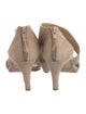 Stuart Weitzman Suede Slingback Sandals