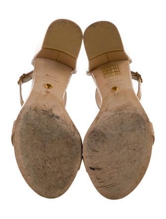 Stuart Weitzman Patent Leather Sandals