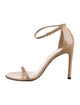Stuart Weitzman Patent Leather Sandals