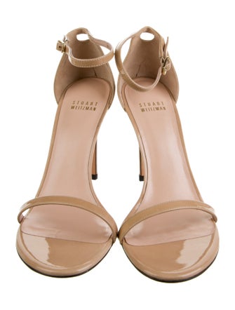 Stuart Weitzman Patent Leather Sandals