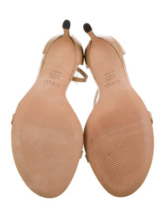 Stuart Weitzman Patent Leather Sandals