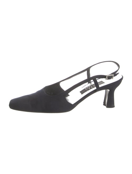 Stuart Weitzman Nylon Slingback Pumps