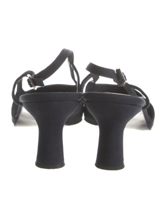 Stuart Weitzman Nylon Slingback Pumps