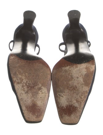 Stuart Weitzman Nylon Slingback Pumps