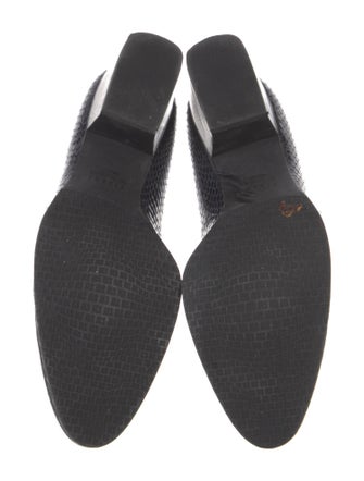 Stuart Weitzman Patent Leather Animal Print Pumps