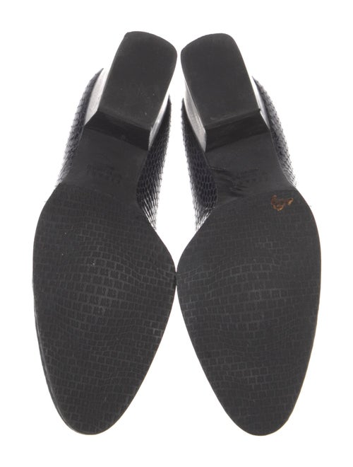 Stuart Weitzman Patent Leather Animal Print Pumps