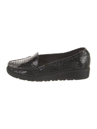 Stuart Weitzman Patent Leather Loafers