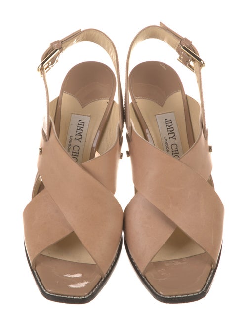 Stuart Weitzman Leather Slingback Sandals