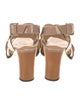 Stuart Weitzman Leather Slingback Sandals