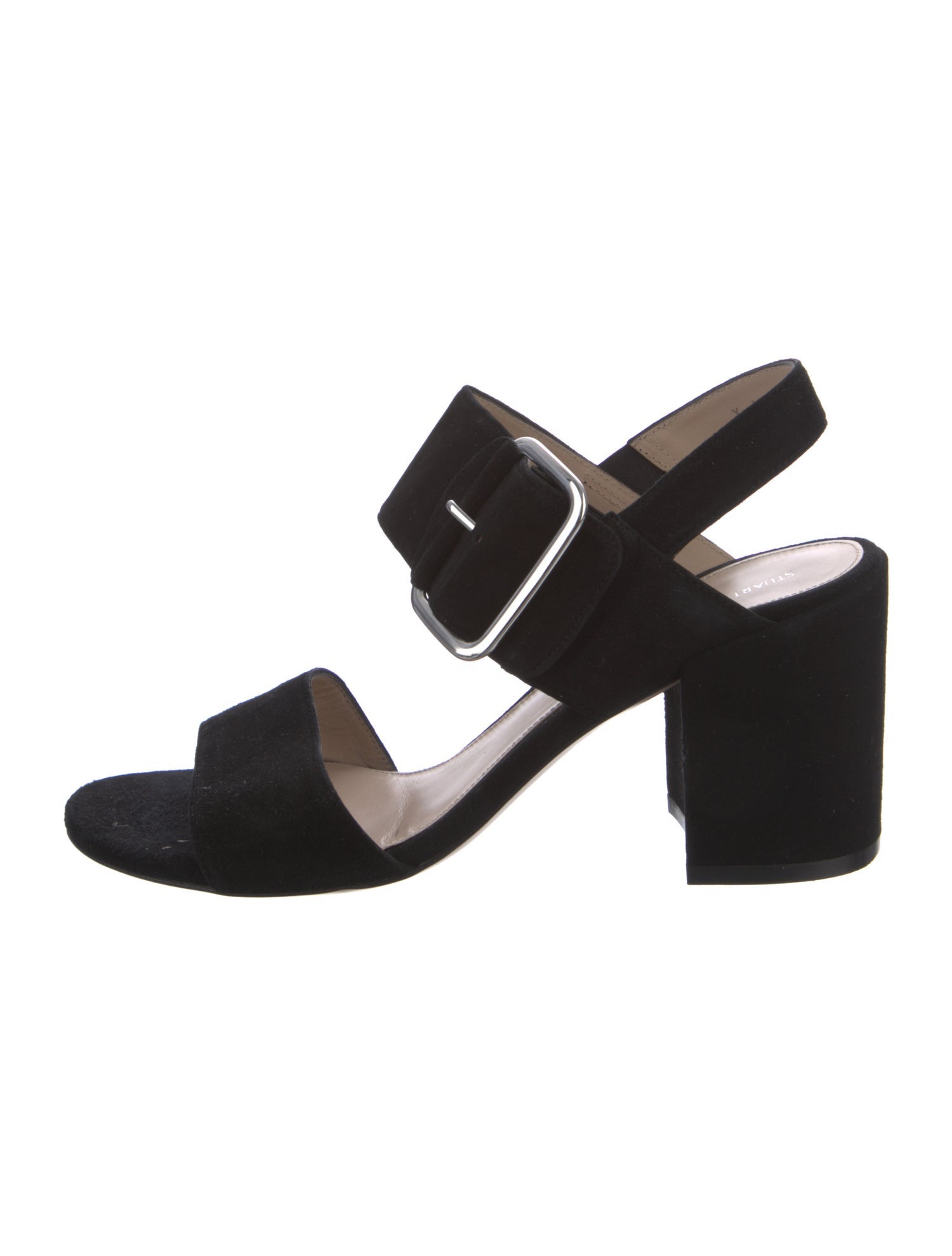 Stuart Weitzman Suede Slingback Sandals