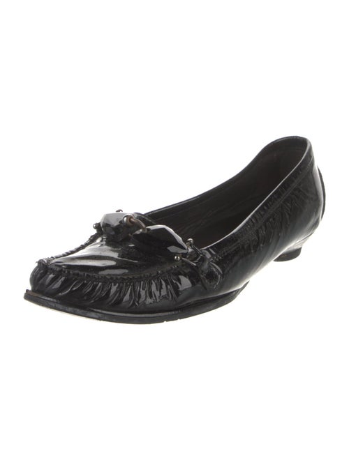 Stuart Weitzman Patent Leather Ballet Flats